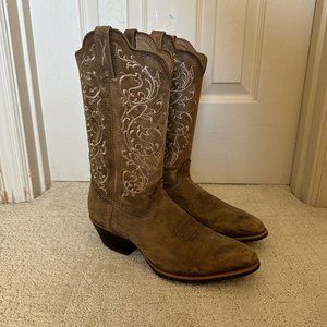 TWISTED X WOMEN'S FANCY STITCHED WESTERN PERFORMANCE BOOTS - MEDIUM TOE Size 10
